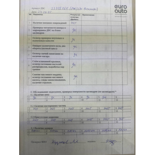 Двигатель Porsche Panamera Panamera (970) 2010-2016 Двигатель Porsche Panamera Panamera (970) 2010-2016