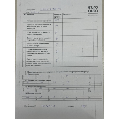 Двигатель Audi Q3 Q3 (8U) 2012-2018 Двигатель Audi Q3 Q3 (8U) 2012-2018